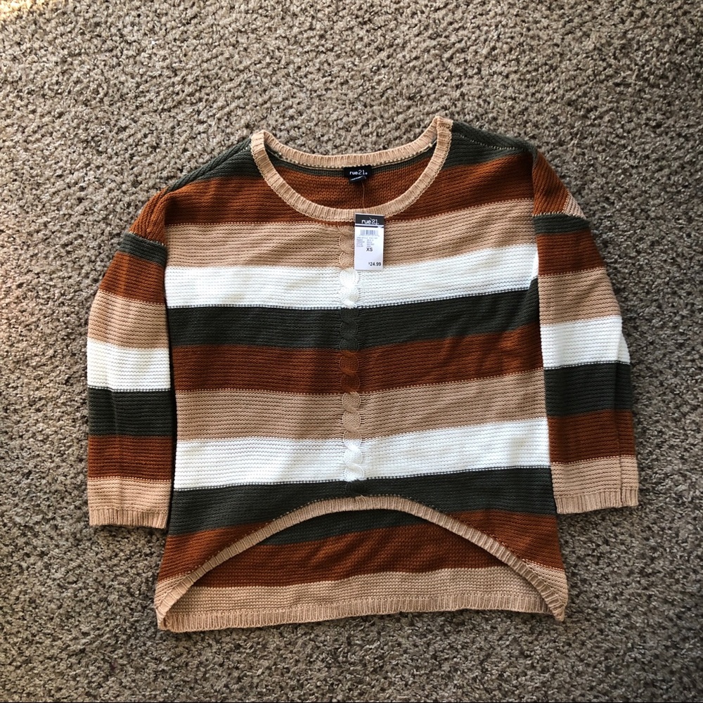 Striped Sweater - Picture 2 of 4